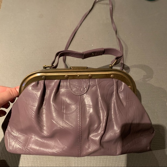 VINTAGE LEATHER purse - Picture 4 of 5